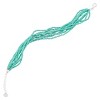Silpada 'Tranquil Cascade' Sterling Silver Teal Seed Bead Bracelet, 7.25" + 1" - 4 of 4