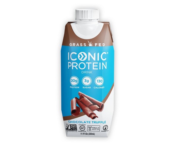 ICONIC Protein Drink - Chocolate Truffle - 11 fl oz/4pk