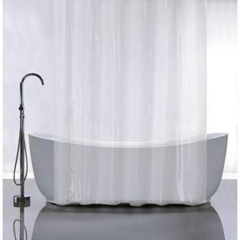 PEVA Raised Dot Shower Curtain Clear - Moda at Home