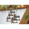 Vintage Wood and Metal Ski Chair Lift Ornament (Set of 12) - 2 of 4