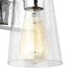 Generation Lighting Mercer 9" High Chrome Wall Sconce - 2 of 3