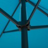 Akoasm 94.8 in. H Extra Large Double-Sided Outdoor Patio Umbrella with Crank Handle and Air Vents For Backyard, Deck & Pool-Blue - 3 of 4