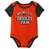 MLB Baltimore Orioles Infant Boys' 3pk Bodysuit - 3 of 4
