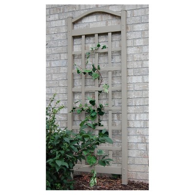 76" Cambridge Vinyl Trellis - Mocha - Dura-Trel