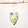 Christmas Heart Gift Ornament Multicolor 5"H - 3 of 3
