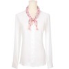 INSPIRE CHIC Women's Floral Printed Tassel Square Scarves 23.6X23.6" 1Pc - 2 of 4