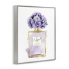Stupell Industries Delicate Purple Hydrangea Designer Glam Perfume Bottle Black Framed Giclee Art - 3 of 4