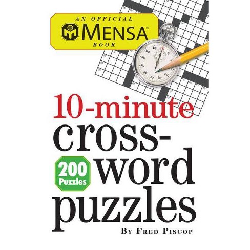 Mensa® 10-Minute Crossword Puzzles by Workman Calendars