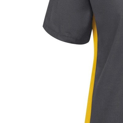 charcoal/yellow mesh