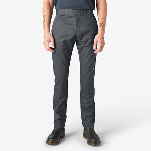 Dickies Skinny Fit Double Knee Work Pants, Charcoal Gray (ch), 40x34 :  Target