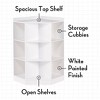 RiverRidge Kids' Corner Playroom Cabinet with 6 Toy Storage Cubbies and 3 Angled Shelves - 4 of 4