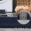 10'× 13' Washable Large Area Rug, Non-Slip, Low Pile, Modern Solid Grey, Stain Resistant Carpet for Living Room, Bedroom, Home Office - 3 of 4