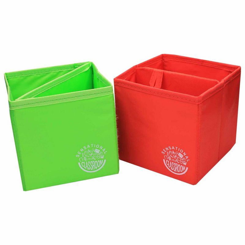 Sensational Classroom™ Essential Collapsible Storage Boxes, Set of 4, 2 Sets, 5 of 6