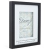 Elanze Designs Grandma Heart Made of Gold 8 x 10 Black Wood Matted Picture Frame - 2 of 4