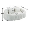Bean Bag Chair Lazy Sofa Durable Comfort Lounger High Back Bean Bag Chair Couch for Adults and Kids,Indoor & Outdoor-Cuddlewood - 4 of 4