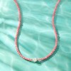 Ross-Simons 8.5-9mm Cultured Pearl and 4mm Pink Coral Bead Necklace With 18kt Gold Over Sterling - 4 of 4