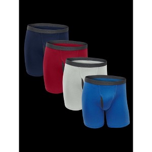 Fruit Of the Loom Fruit of the Loom Men's Premium CoolZone¨ Boxer Briefs,4 Pack - 1 of 2