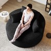 Modern Corduroy Sleeper Sofa Chair – Compact Single Sofa Bed with Cushioned Backrest for Small Spaces -3irtyhousy - 2 of 4