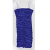 B. DARLIN Stretch Ruched Mesh Lined Spaghetti Dress - 2 of 2