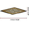 Allegra K Women's Retro Animal Print Leopard Rhombus Rhombic Neck Scarf Neckerchief - 3 of 4