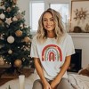 Simply Sage Market Women's Boho Most Wonderful Time Rainbow Short Sleeve Garment Dyed Tee - 2 of 4