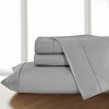 Kate Aurora Hotel Living Ultra Soft Microfiber Hypoallergenic Sheet Sets - Gray, Twin - 4 of 4