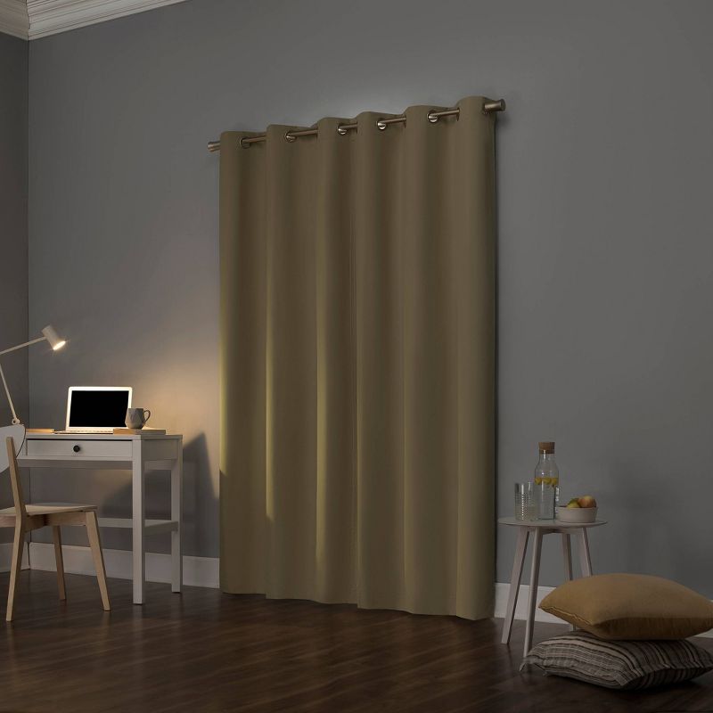 Cyrus Thermal Total Blackout Grommet Top Curtain Panel - Sun Zero, 3 of 10