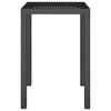 vidaXL Patio Table Anthracite 19.7 in.x19.7 in.x28.3 in. Steel - 3 of 4