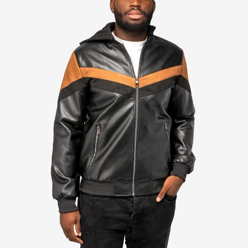 Target faux leather sales jacket