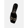 Bellamy Horsebit Detail Snake Print Sandals Women - 4 of 4