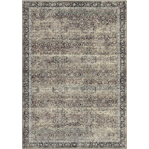 Washable Boho Area Rug - Non-Slip & Non-Shedding Vintage Carpet for Living Room, Bedroom, Dining Room - 1 of 4