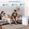 12,000 BTU Portable AC - 3-in-1 Cool/Dehumidify/Fan for 550SqFt, Remote, Quiet & Touch Panel, Window Kit - 3 of 4