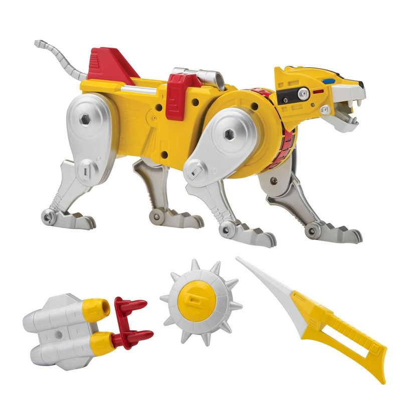 Voltron Classic Combinable Yellow Lion Action Figure, 3 of 10