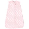 Hudson Baby Infant Girls Premium Quilted Sleeveless Sleeping Bag and Wearable Blanket, Girls Farm Animals - 2 of 3