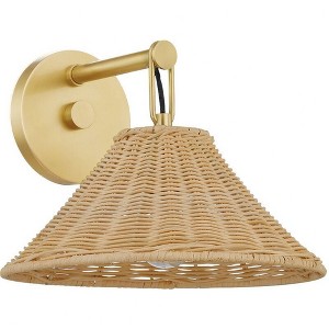 Mitzi Dalia 1 - Light Sconce in  Aged Brass - 1 of 1