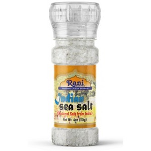 Indian Sea Salt Grinder Bottle - 4oz (115g) - Rani Brand Authentic Indian Products - 1 of 4