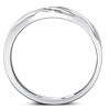 Pompeii3 Black Diamond Ring Men's 14k White Gold - 4 of 4