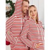 Ekouaer Christmas Onesies for Women Zipper Hooded Onesie Pajamas Adult Soft One Piece Pajama with Pockets - 3 of 4