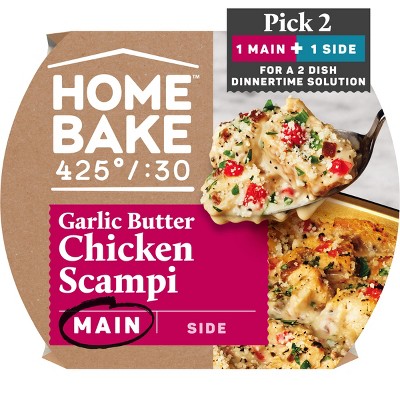 Home Bake Frozen Garlic Butter Chicken Scampi - 19.8oz