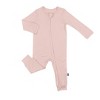 Larkspur Baby Zip Romper in Rose - 3 of 3