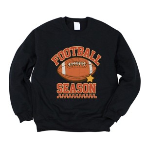 Simply Sage Market Football Season Star Sweatshirt - 1 of 4