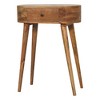Solid Wood Mini Albion Console Table, 1 Drawer, Nordic Legs, Mid-Century Modern Design - 4 of 4
