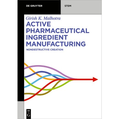 Active Pharmaceutical Ingredient Manufacturing - (De Gruyter Stem) by  Girish K Malhotra (Paperback)