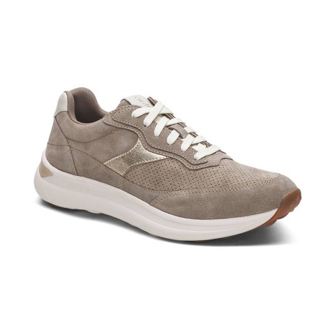 Женские кроссовки AETREX Women's Arch Support Sneakers Emily Taupe Size 7.5-8