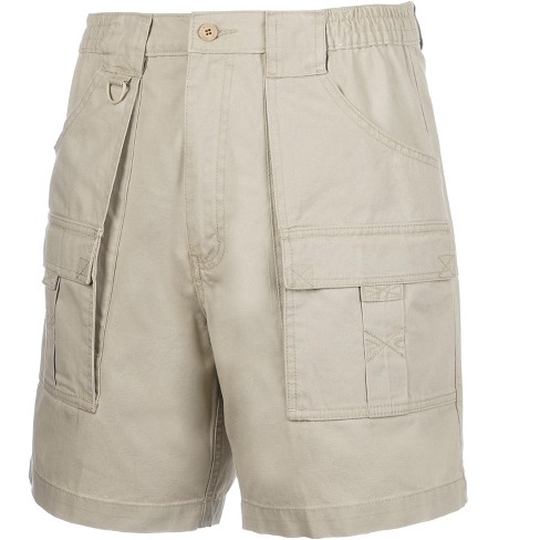 Hook & Tackle Beer Can Cargo And Cell Phone Pocket Fishing Shorts