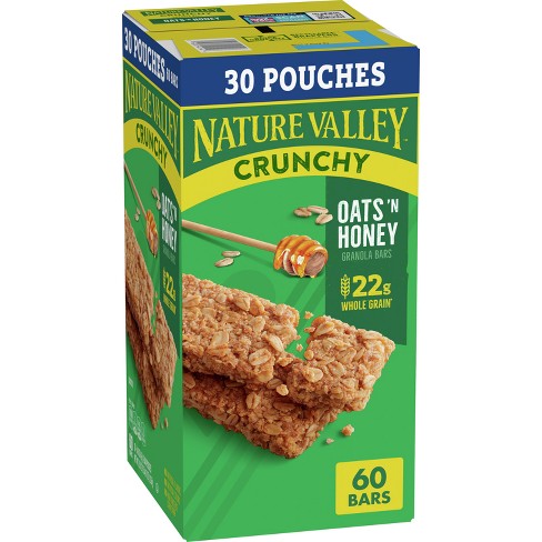 Save on Nature Valley Crunchy Granola Bars Oats 'N Honey - 24 ct Order  Online Delivery