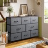 8 Drawer Dresser for Bedroom, Fabric Storage Unit, Large Drawer Chest for Entryway & Living Room - 3 of 4