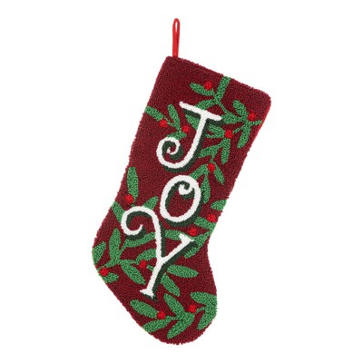 FIONECA 20"L Hooked JOY Stocking