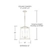 Capital Lighting Thea 4 - Light Chandelier in  Polished Nickel - 2 of 4