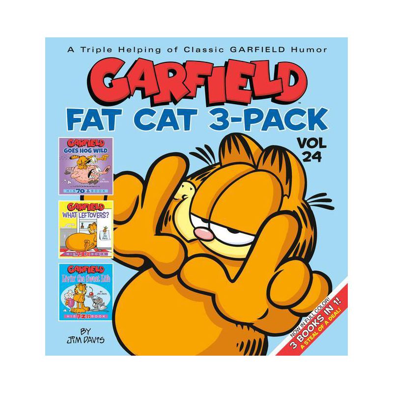 Garfield Fat Cat 3-Pack #24 - by  Jim Davis (Paperback), 1 of 2